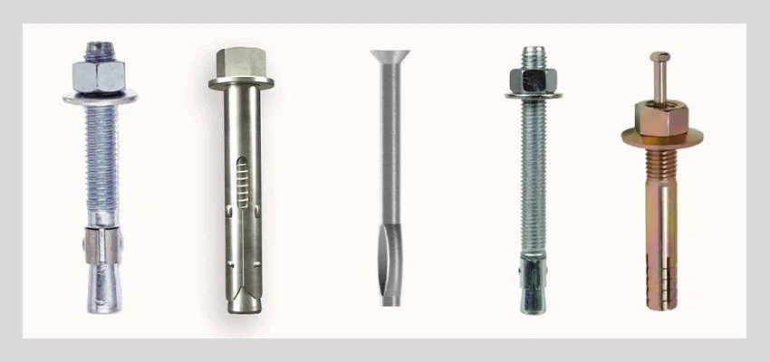 concrete strike anchor types